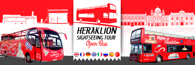 Autobús Turístico Heraklion Creta