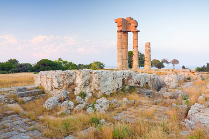 Acrópolis de Rodas, Monte Smith