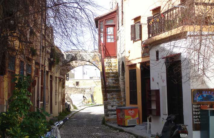 La Judería. El Barrio Judío de Rodas