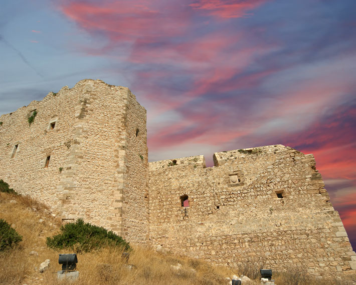Castillo de Kritinia, Rodas