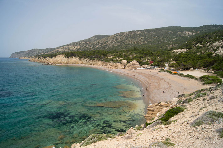 Playa de Fourni | Playas de Rodas