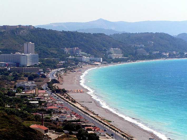 Playa de Ialissos (Ialyssos) | Playas de Rodas