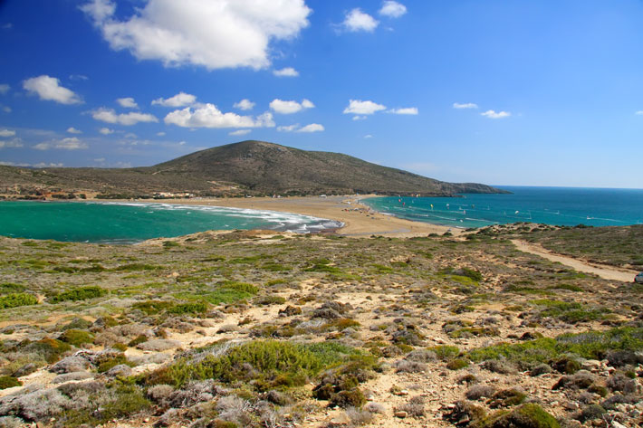 Playa de Prasonisi (Prassonisi) | Playas de Rodas