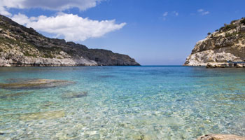 Playas de Rodas. Playa de Anthony Quinn