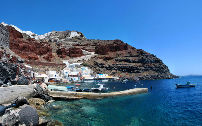 Abismo submarino de Santorini