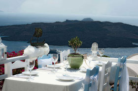 Restaurante recomendado en Santorini - Argo