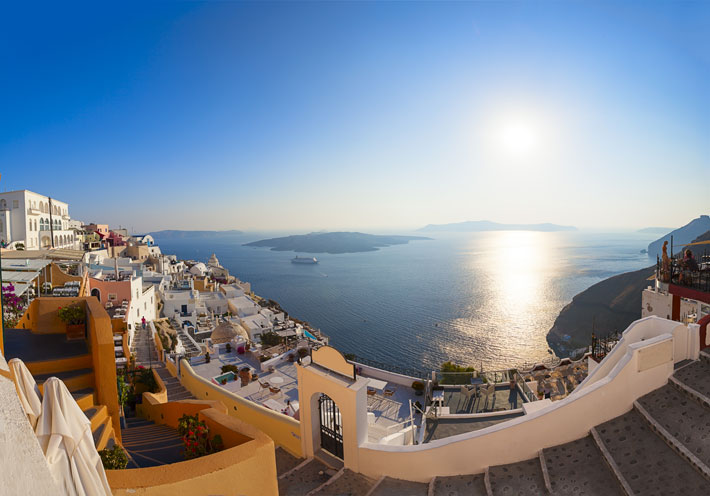 Thira (Fira), en Santorini