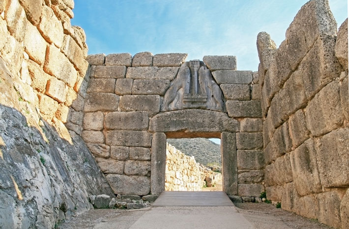 Puerta de los Leones, Micenas