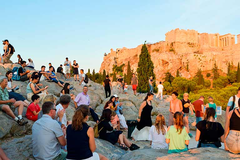 Excursión Paseo guiado Atenas al atardecer