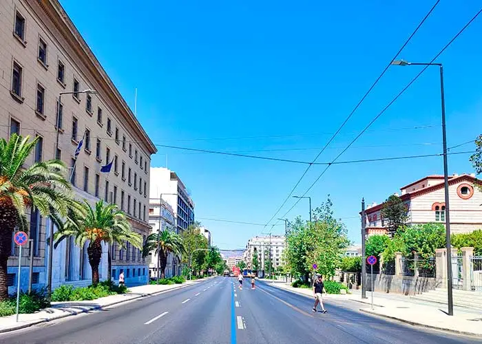 Avenida Panepistimiou 2 Avenida Panepistimiou de Atenas