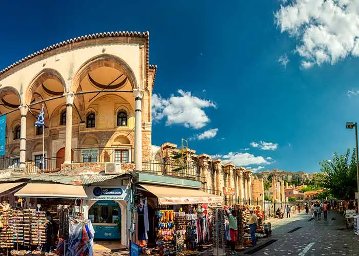Monastiraki en Atenas