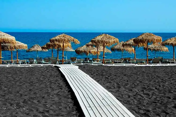 Las playas de Santorini