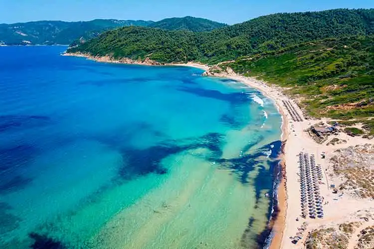 Playa de Elia Beach en Skiathos