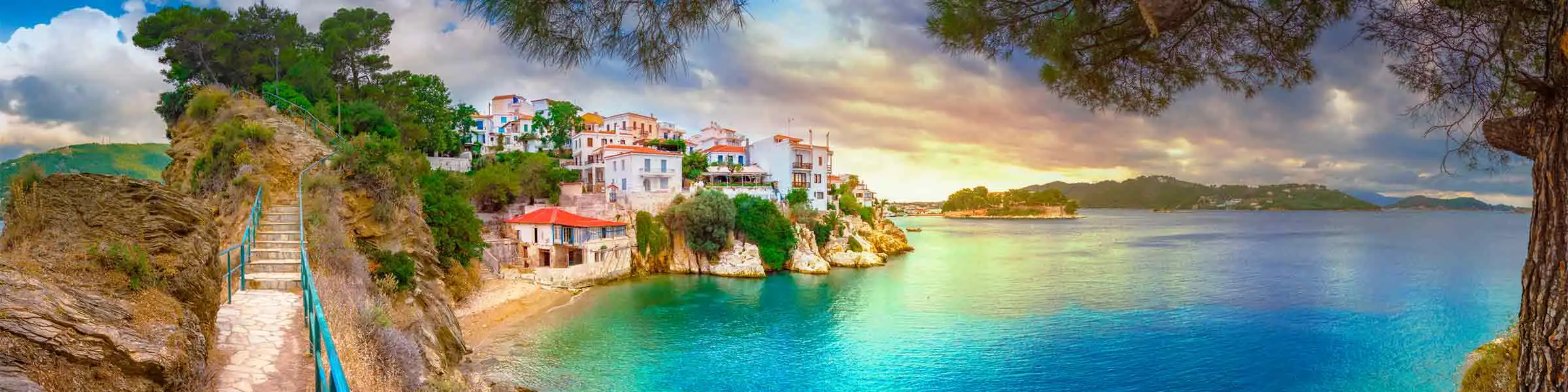 Skiathos en Grecia